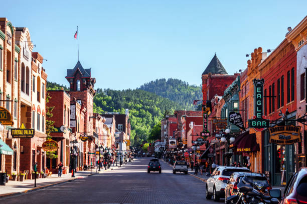Historic town - Deadwood, South Dakota, USA